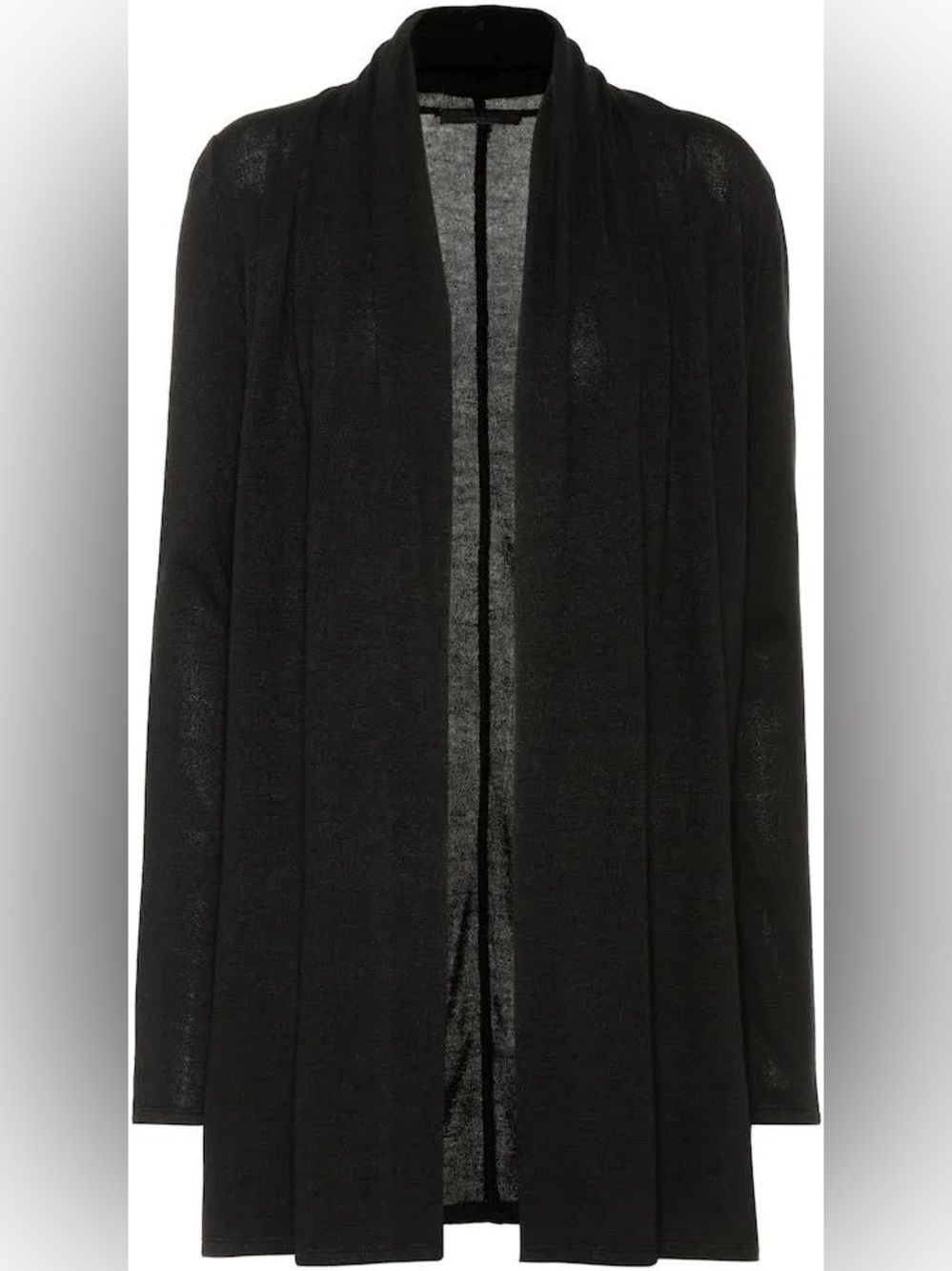 The Row Knightsbridge Quiet Luxury Open Front Cardigan in Black (Size Large) - Picture 10 of 10